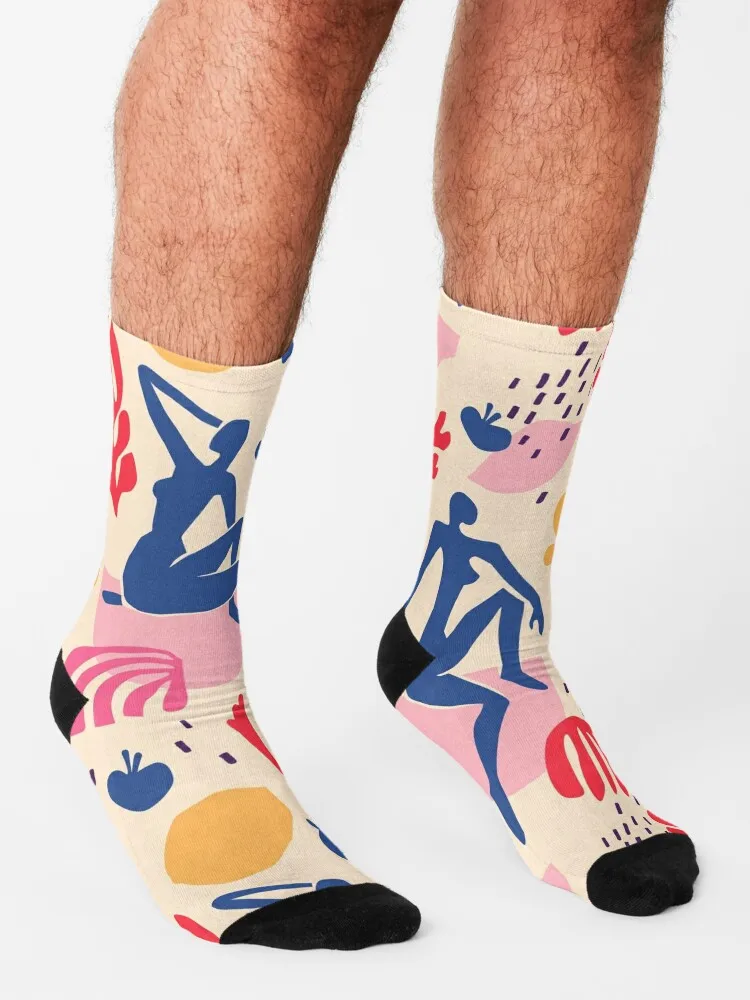 Dance matisse pattern pt.2 Socks gym socks Children's socks Girl'S Socks Men's