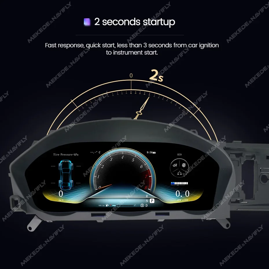 Ʈ  ú, ޸  C Ŭ W204 2011-2014 LHD Ŭ ũ, 12.3 ġ ӵ IPS г ÷ ׷