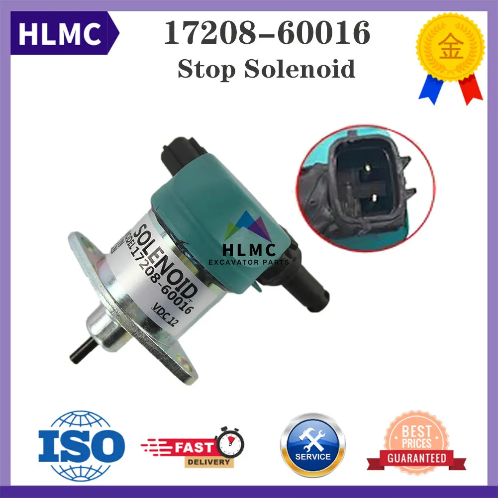Enchufe Conector Solenoide Apagado De Combustible Kubota D905 D1005