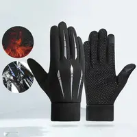 Waterproof and Anti Slip Touch Screen Gloves for Men and Women Thickened Skin Friendly and Windproof Gloves for Outdoor Cycling - Image 4