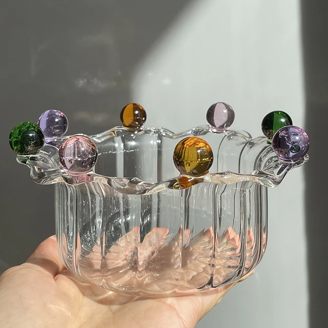 Glass Dessert Bowls Small Glass Bowls Fruit, Snacks, Dips Side Dishes Dessert Bowls