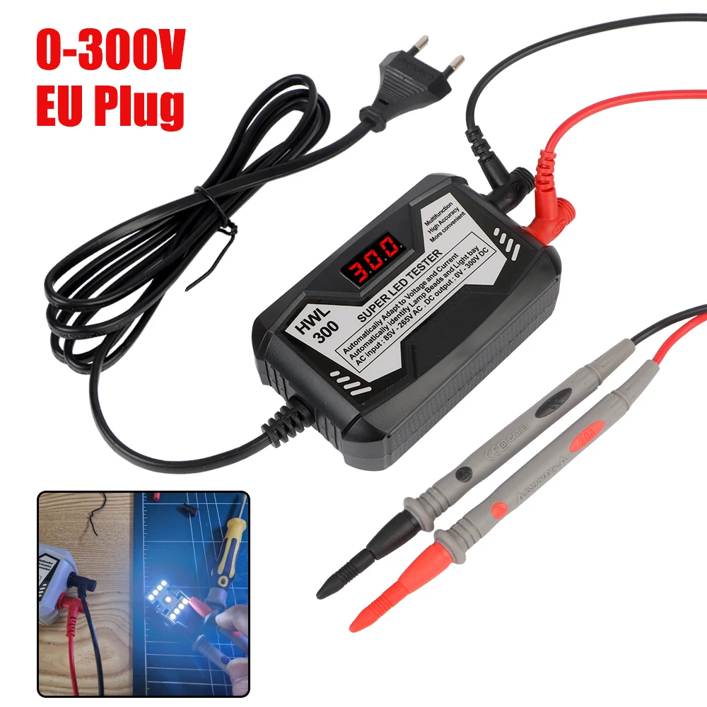 0-300V Output Led TV Backlight Tester Multipurpose Led Strips Beads Test Tool Ls'd Tool HWL300 Led Lamp Bead Lamp Strip Tester 4