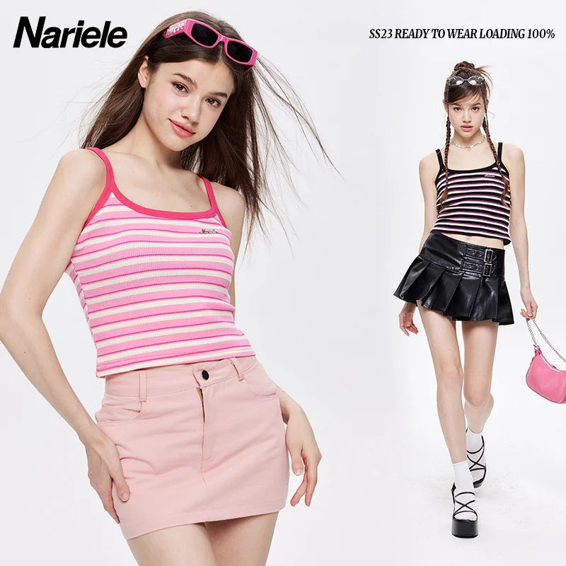 

Cross Grain Design Is A Niche Camisole For Women With American Spice Girls' Short Back Ins