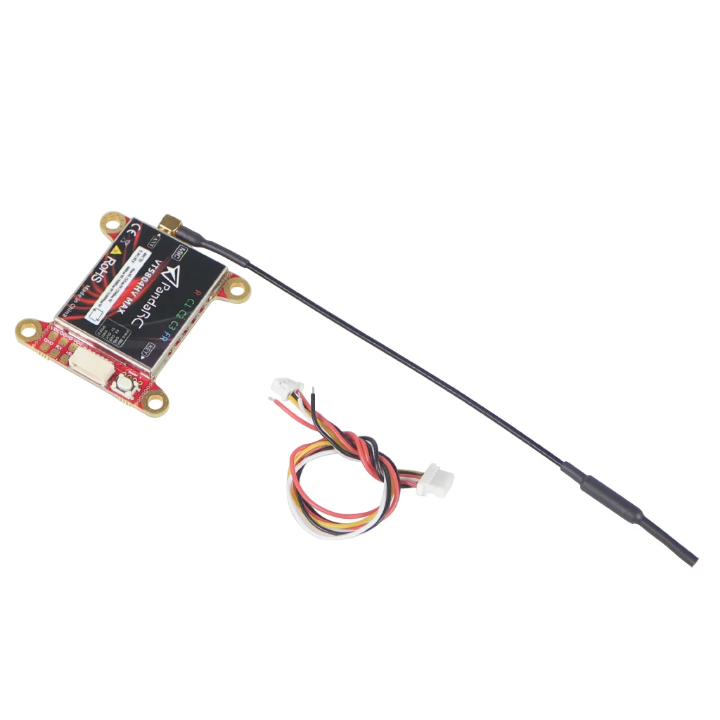 PandaRC-VT5804 MAX V2 Bildsender 0–600 mW umschaltbarer 40-Kanal-VTX-RC-FPV-Sender unterstützt OSD-Einstellung für RC-Quadcopter