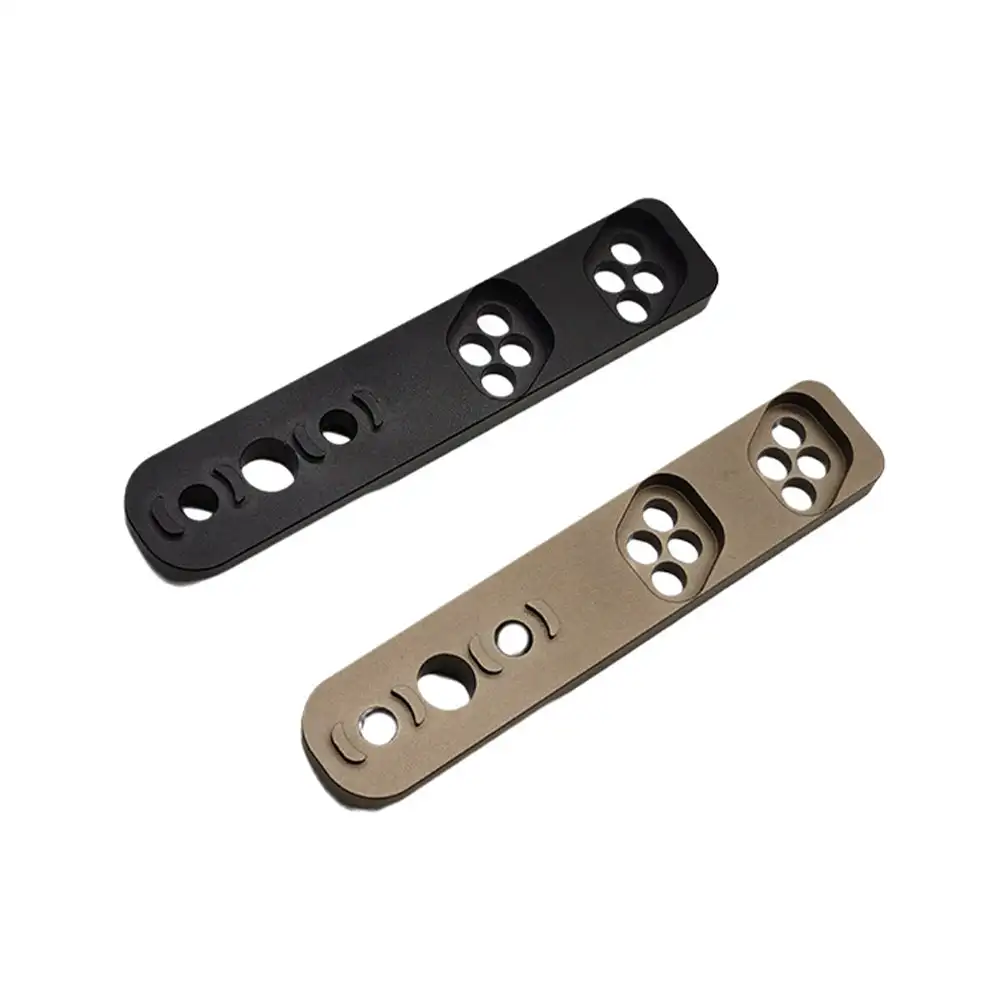 M300/M600 Support 45&deg; Side Guide MLOK/KEYMOD Fishbone Increasing Guide Tactical Flashlight Clamp for Margaap Kam Ming