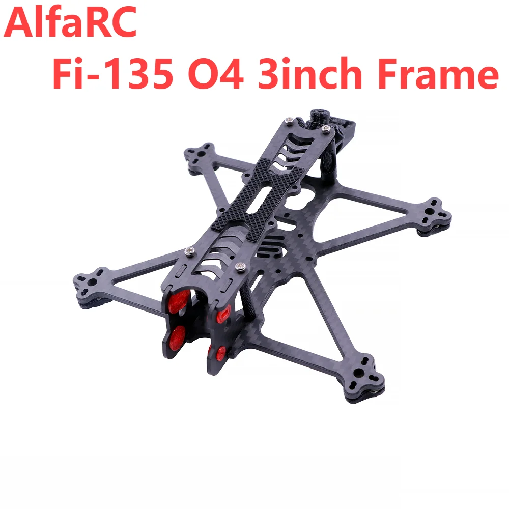 AlfaRC Fi-135 DJI O4 Unità Aria Kit Telaio Elica da 3 pollici FPV RC Racing Drone Caddx Nebula 1204 1206 1303 1306 1404 Motore ELRS GPS