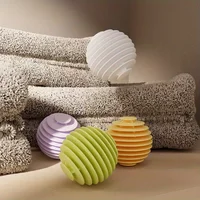6/12pcs Silicone Magic Laundry Balls Reusable Clothes Pet Hair Catcher for Washing Machines Remover Dirt Deep Cleaning Tool 2