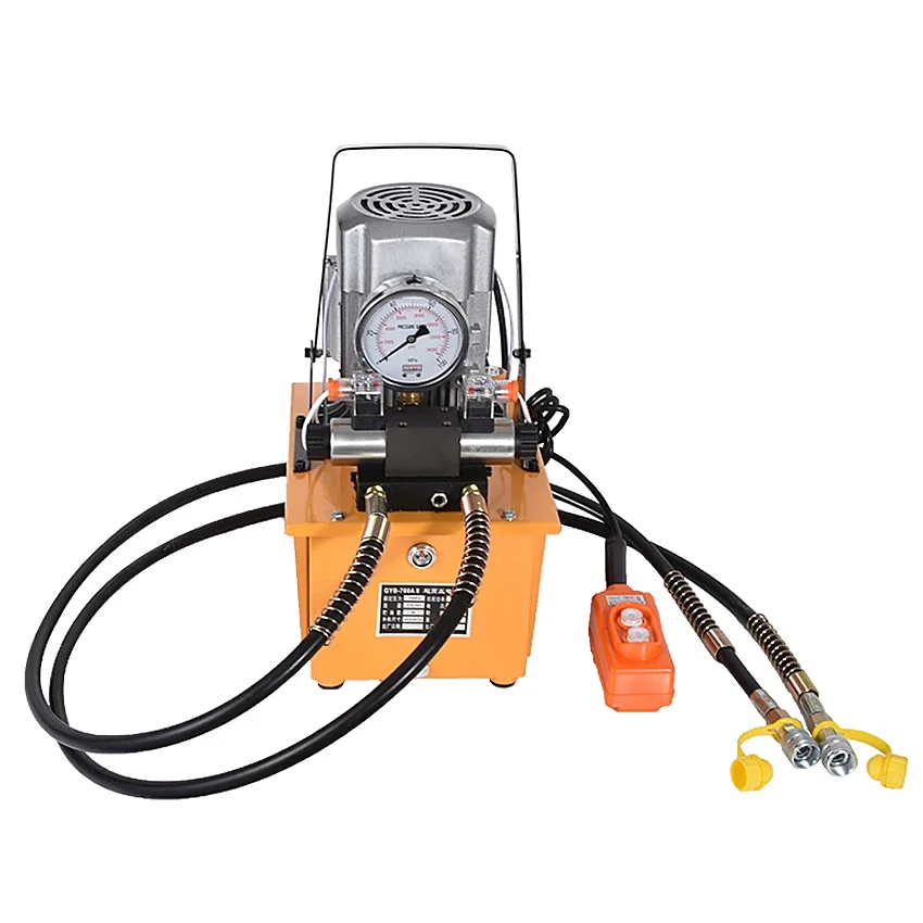 

220V Double Action Electric Hydraulic Pump ZCB-700AB capacity 7L hydraulic motor pump 1400r/min DB075-D2