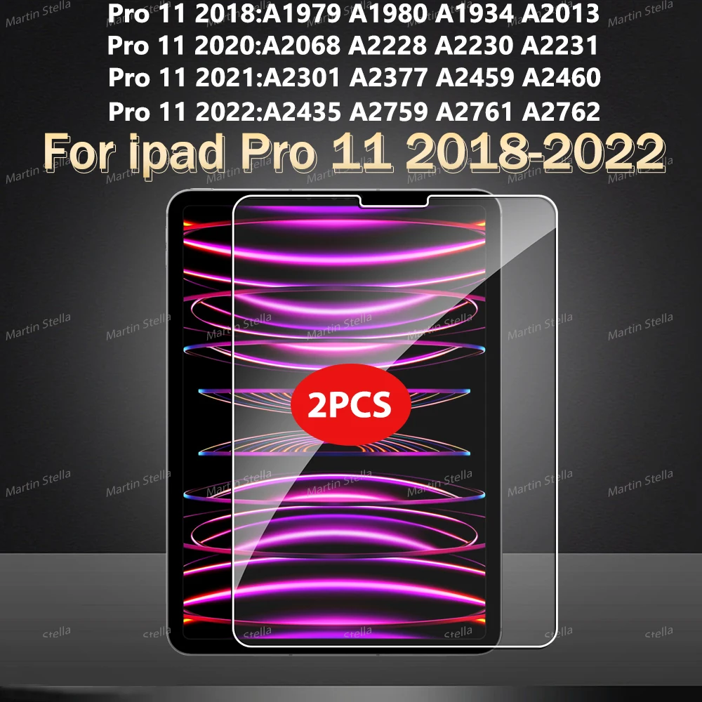 2 шт. Захисне скло для ipad Pro Air 13 11 2024 M4 M2 Air 5 4 Pro 12.9 11 M3 M5 2025 плівка
