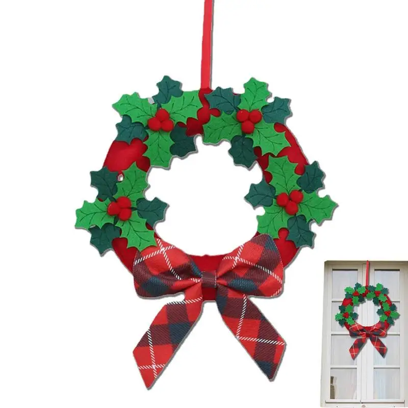 

Outdoor Christmas Wreath 8 Inch Artificial Christmas Wreaths Interior Decoration Decoration For Christmas Tree Windowsill DIY