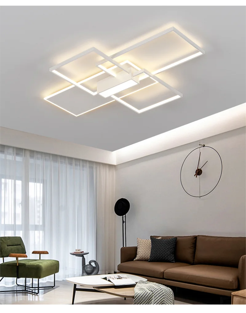 

2023 Modern Chandeliers Modern Indoor Ceiling Chandeliers Living Room Bedro Deco Lighting Lustre Home Fixtures Loft Hanging Lamp