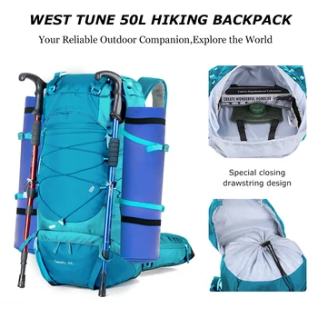 50L Hiking Backpack 5
