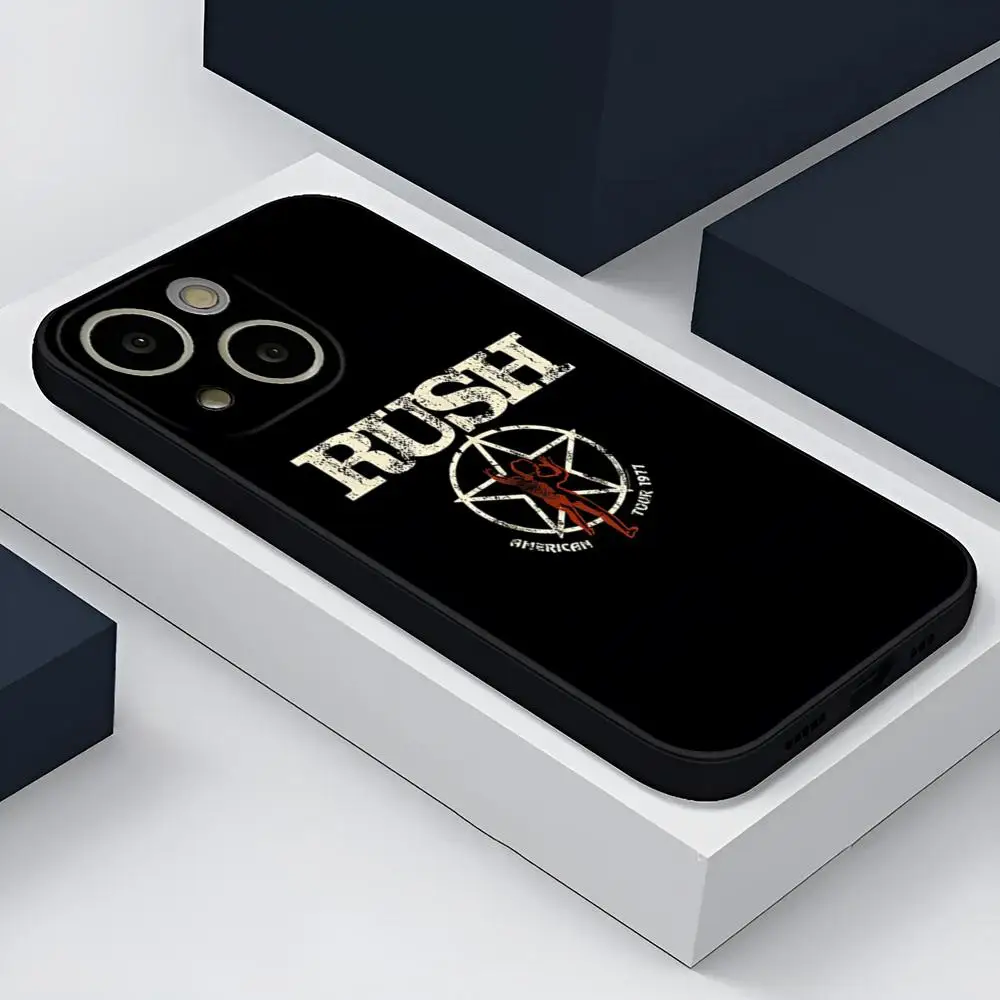 Famous R_RUSH ROCK BAND Phone Case – Premium Back Cover