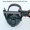Splash PVC Spill Proof Bottle Cover 600/750/900/1050/1200ml PVC Cup Cap With Straw Universal for Tyeso 600/750/900/1050/1200ml 4