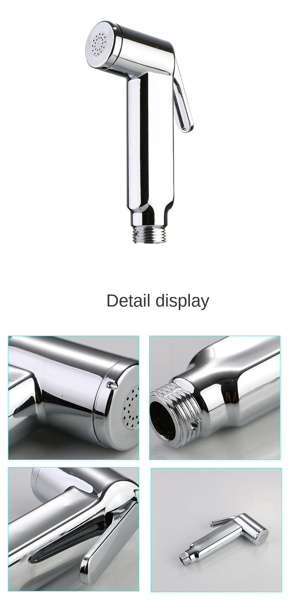 Description Picture 5 of item1PC Bidet Toilet Sprayer Head Handheld Bidet Faucet Spray For Sanitary Shattaf Shower Head Self Cleaning Accessories