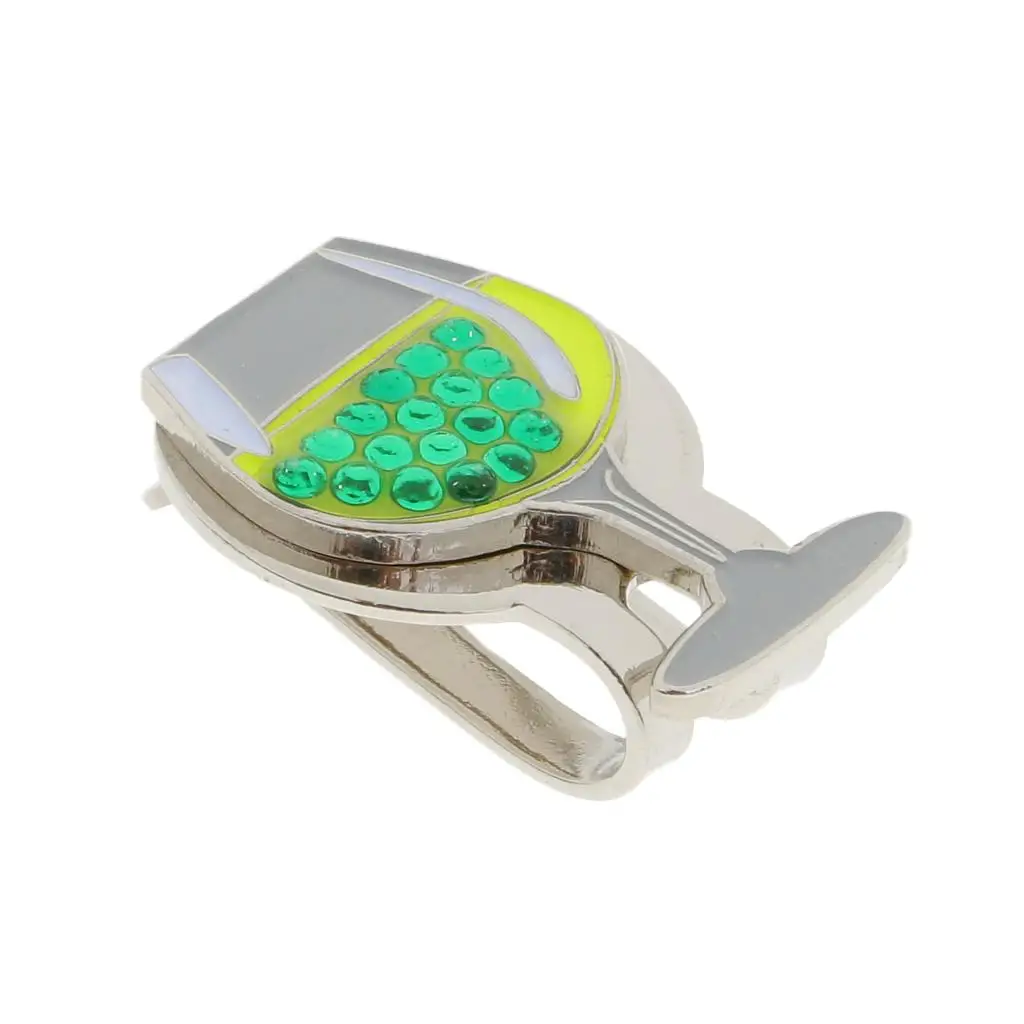 Golf Ball Marker with Standard Hat Clip-Universal for any Hat/Cap/Visor-Choice