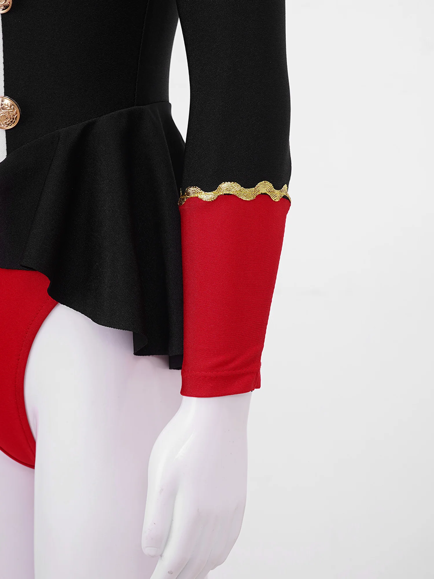 Kids Girls Circus Cosplay Jumpsuit with Tie cosplay costume