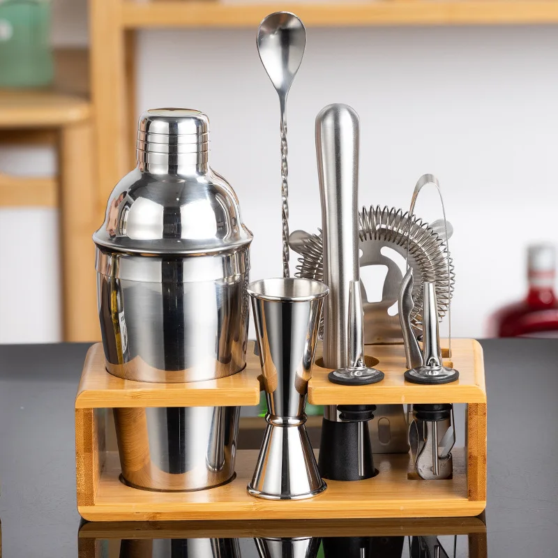 

Bar Tools, Stainless Steel Cocktail Set, Full Bar Bartender Cocktail Set, Making Shaker Glasses, Shakers Bartender Set