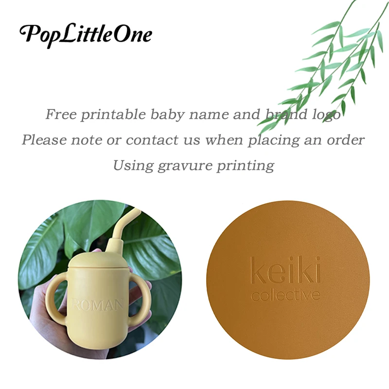 Free Customized Baby Name New Design Newborn Feeding Stainless Steel Cutlery Kids Training Fork Spoon Knife Children's Tableware 2