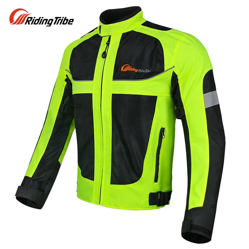 Motorcycle Riding Reflective Safety Jacket Motorbike Breathable Racing Cycling Safety Jacket