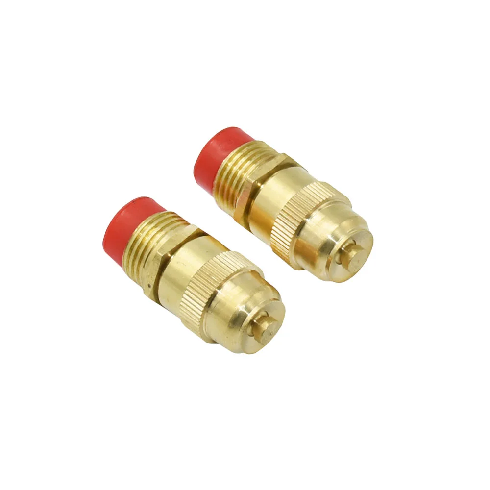 Garden Spray Nozzle Brass Mist Sprinkler Nozzle With 1/4" 1/2&rdquo; Thread Adjustable Mist Spray Nozzle Garden Watering Irrigation