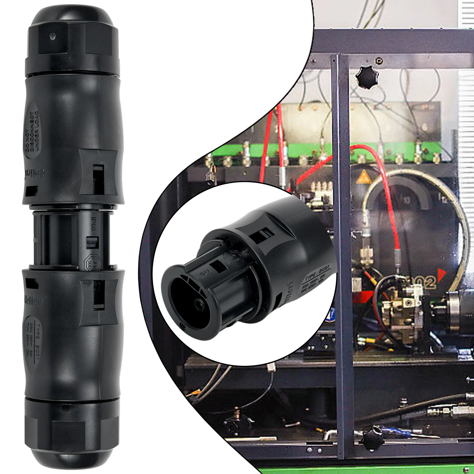 Business & Industrial Bc01 Presa Spina Di Accoppiamento Spessore 0.8Mm Rame Nero Privo Di Ossigeno Per Micro-Inverter Apsystems