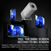 S40MAX Android 11 projecteur de jeu 64GB TF carte contrôleur de jeu sans fil double WIFI 1280*720P projecteur Portable Home cinéma 4