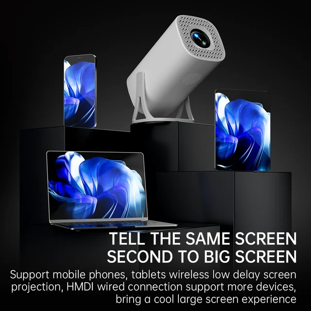 HONGTOP S40 Android 11 Mini Projector 6