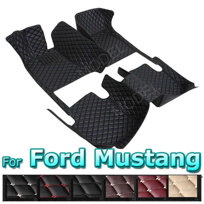 

Car Floor Mats For Ford Mustang Mach-E 2021 2022 Custom Foot Pads Automobile Carpet Cover Interior Accessories
