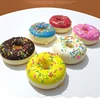 Soft Artificial Donut Bread Doughnuts Stress Relief Novelty Toy Squeeze Toys Simulation Cake Model Wedding Decoration 2