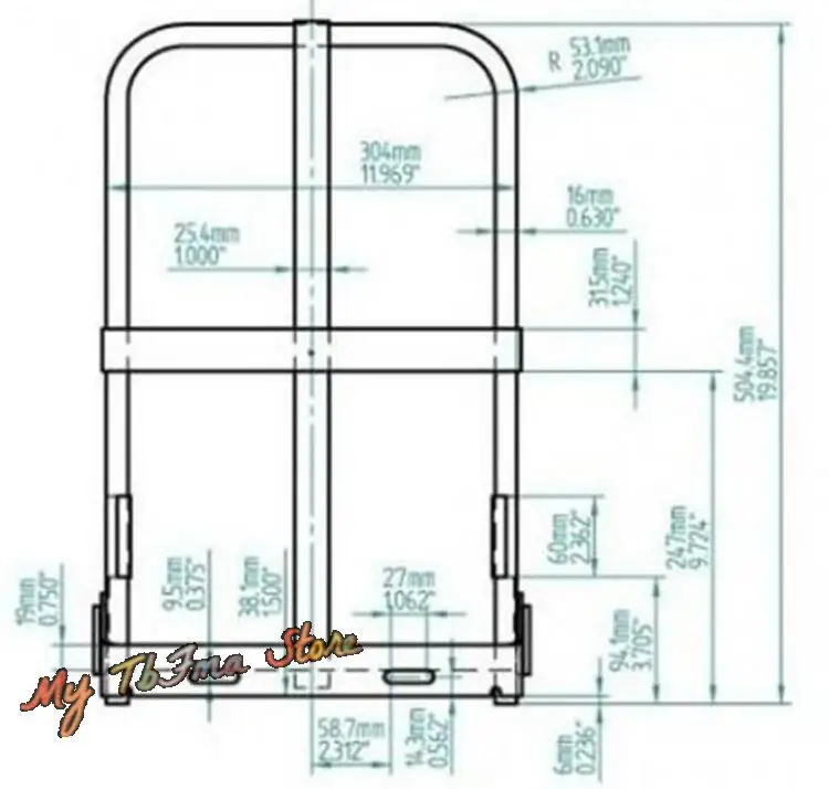 Alice Pack Rahmen aufsätze Voll aluminium rahmen Zubehör LC-1 taktischen Rucksack Rack/y-förmigen Schulter gurt/Metall Rack Schlepptau – Detail 3