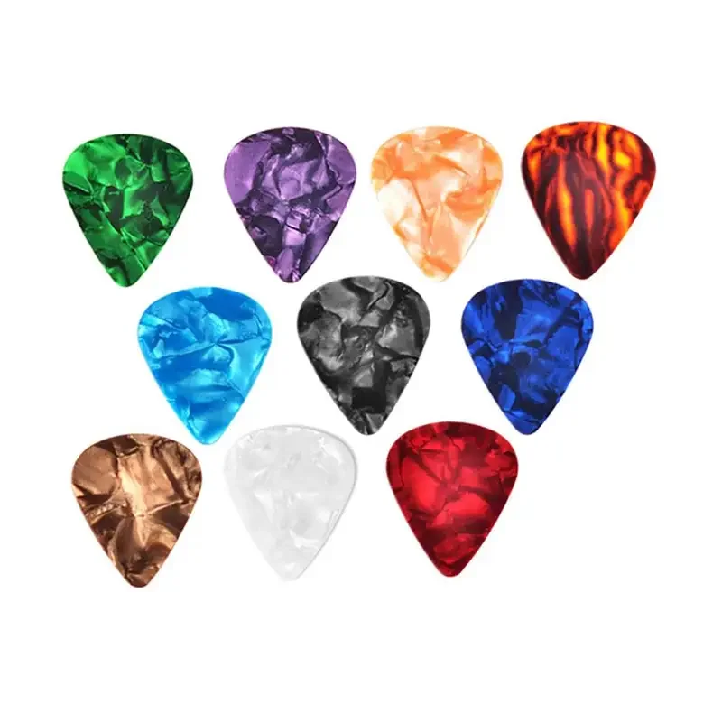 Guitar Picks Guitar Pick Holder Set For Acoustic Electric Bass Ukulele Stick-on Holder 10Pcs