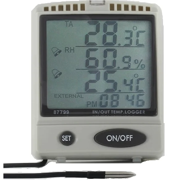 

Taiwan Hengxin probe thermometer hygrometer SD card record detector alarmAZ87799