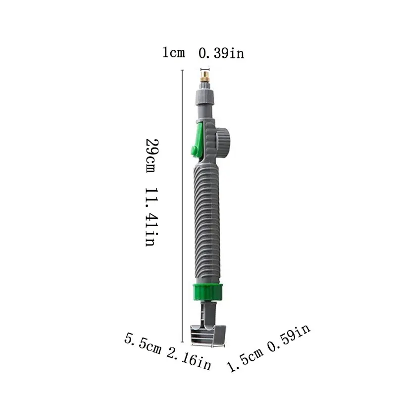 Gardening Watering Sprayer Beverage Bottle Watering Can High Pressure Small Manual Pressure Adjustable Spray Head 6