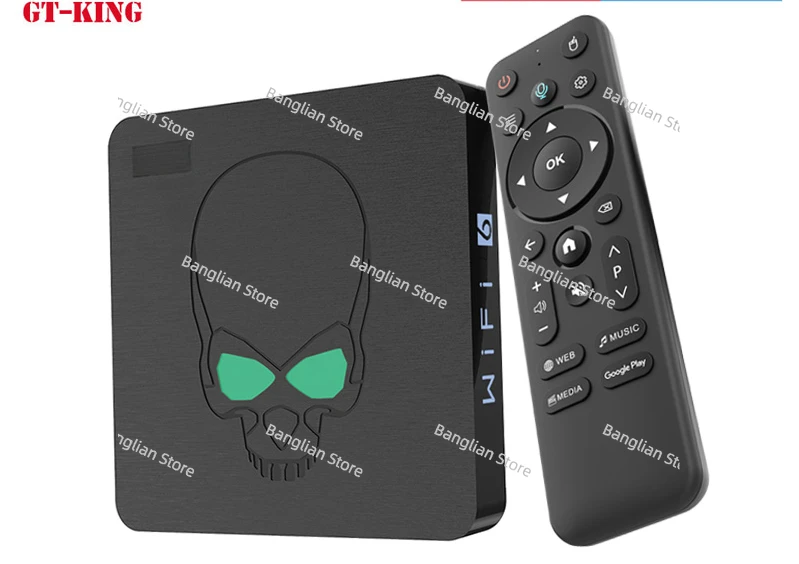 

Gtking шестиядерный S922x телеприставка 4G + 64G Интеллектуальный Голос WiFI6