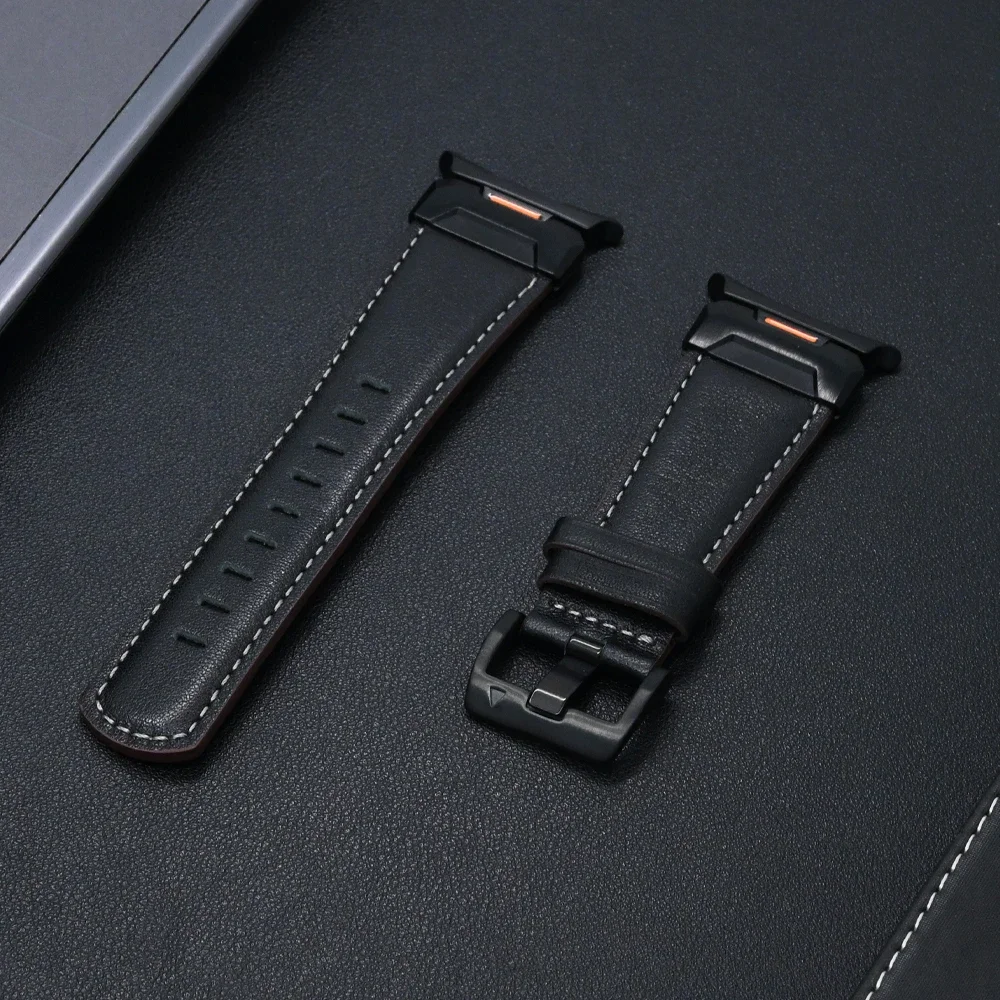 Premium Leather Bracelet with Aluminum Alloy Case