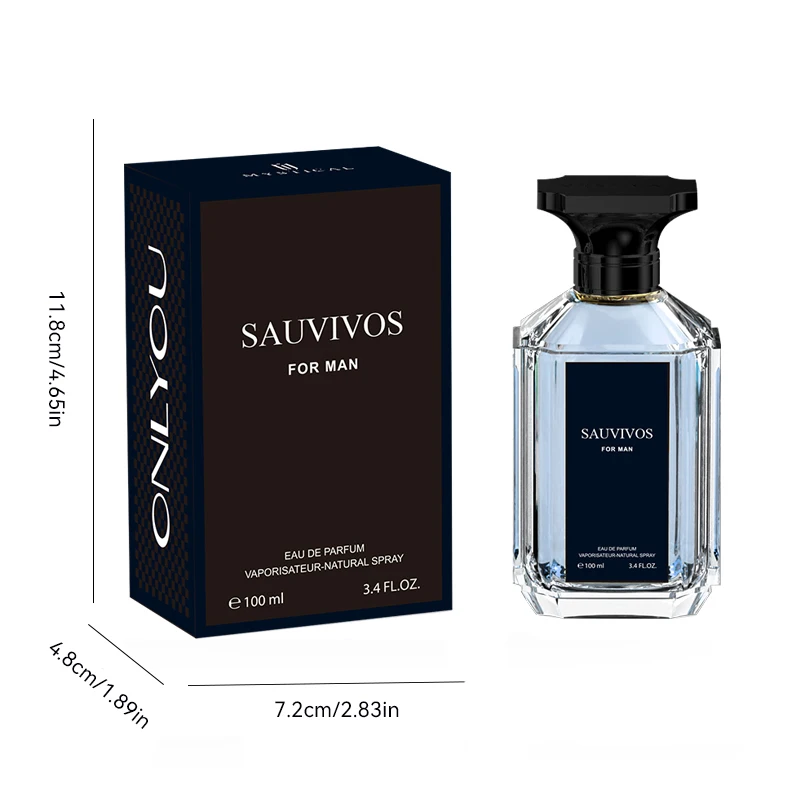 100ML 3.4FL.OZ Men's Perfume - Eau de Parfum Inspired by S.auvage