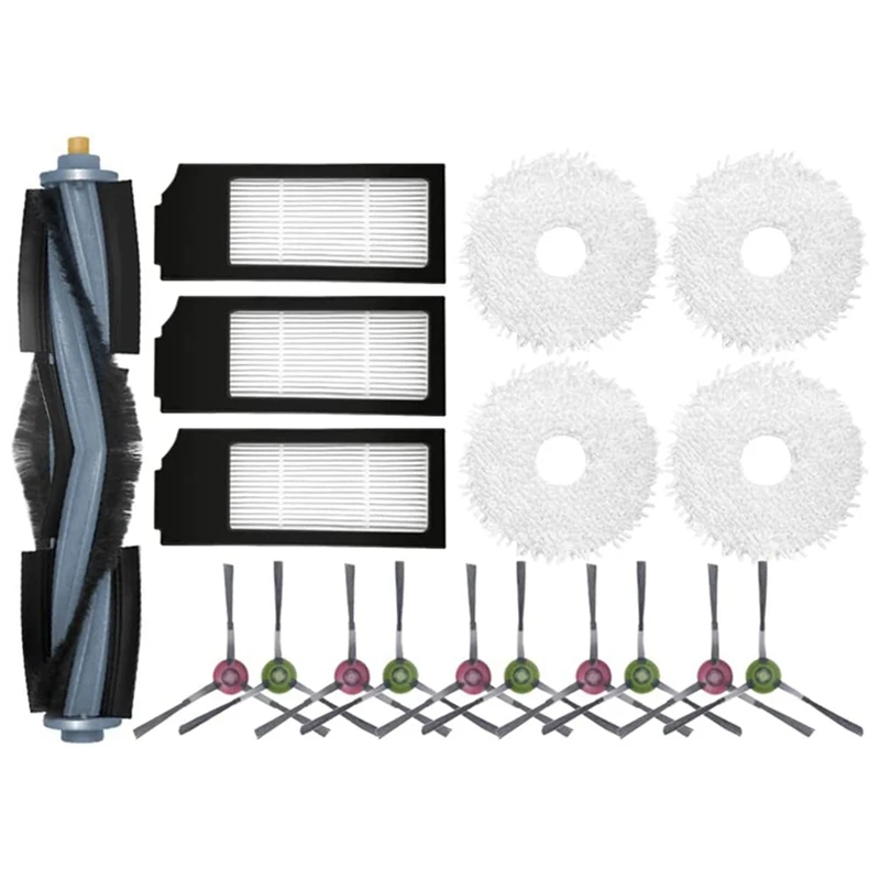 

Для Ecovacs Deebot X1 Omni Turbo основная щетка HEPA фильтр Швабра тканевые аксессуары для пылесоса