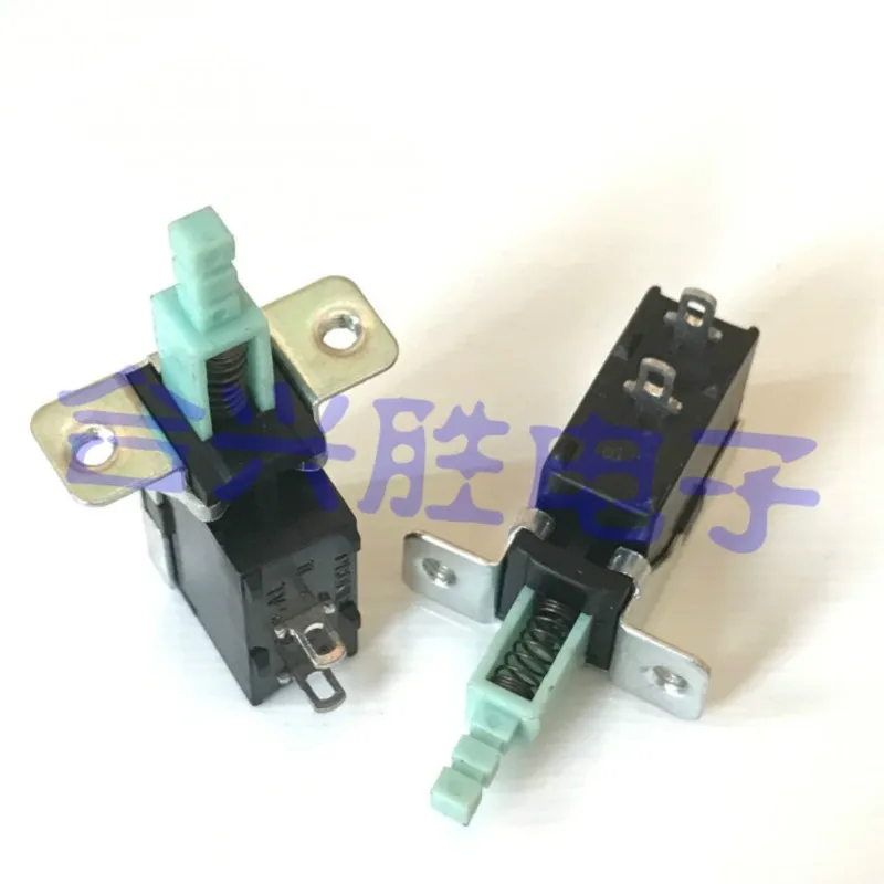 

1 Piece Power Button Switch 5A 80A 250V Push Toggle Self Locking Switch TV-5