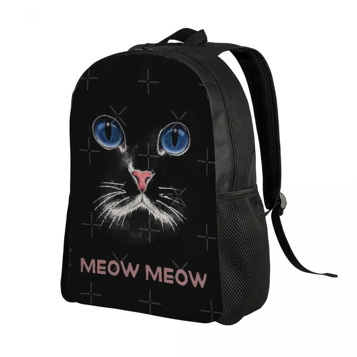 

Рюкзак MEOW с регулируемым плечевым ремнем, стильный легкий вместительный