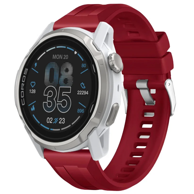 22mm Silicone Sports Breathable Watch Strap