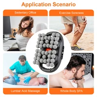 42 Heads Fascia Gun Wireless Vibration Body Massage Gun 9 Speed Red Light Deep Tissue Muscle Relax Massager for Gym Office Home 7