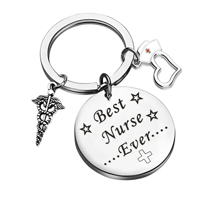 Nurse Graduation Gift Nurse Jewelry Nurse Gift Nurse Appreciation Nurse Keychain RN Keychain Medical Professional RN Jewelry 