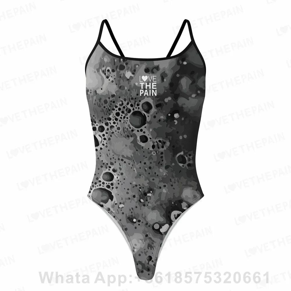 

Love The Pain One Piece Swimsuit Competition Water Aerobics And Fitness Swimming Multi -functional Competitive Training Swimsuit