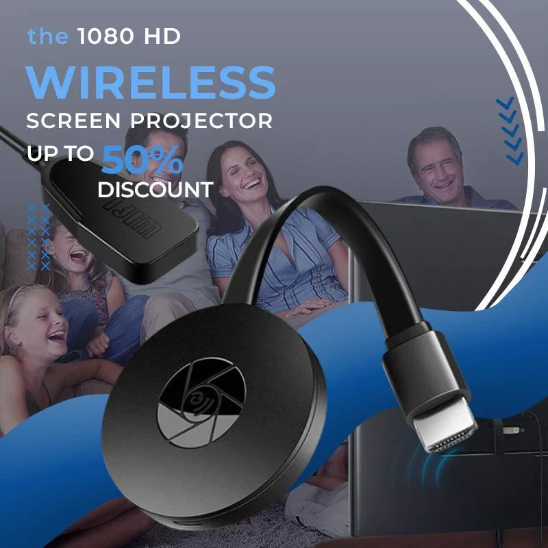 1080P  ȭ  HDMI ÷ Ʈ   WiFi Ʈ ȭ ÷ ǽð TV ű iPhone iPad ޴ º â HDTV  ͷ