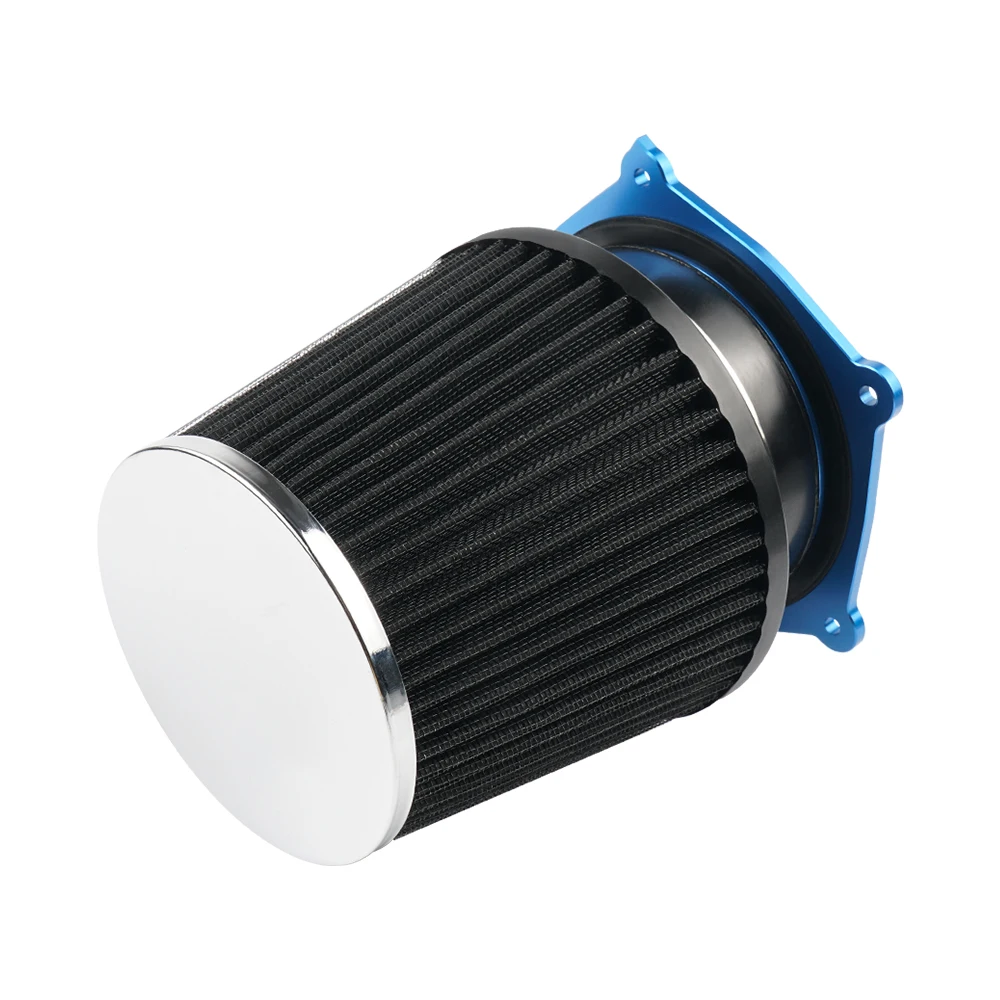 ATV High Performance Airbox Adapter Air Filter for Yamaha YFZ450R YFZ 450R 2009-2022 2021 2020 Aluminum Black Blue Red - - Racext 20