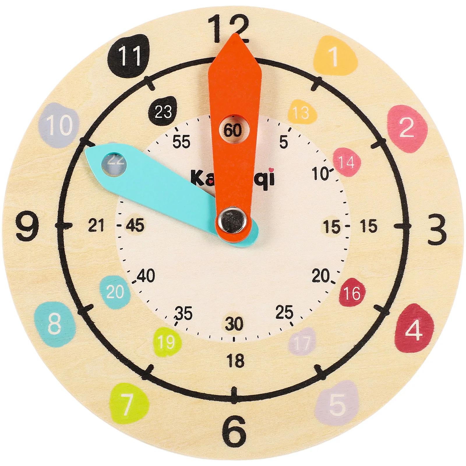 

Часы обучающие игрушки для детей Мультяшные модели портативные часы деревянные часы