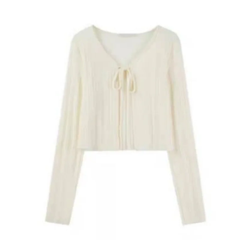 2024 New Oversized French Floral Camisole Dress Knitted Cardigan Set for Women's Summer Beach Vacation Fairy Waist Length Dress
