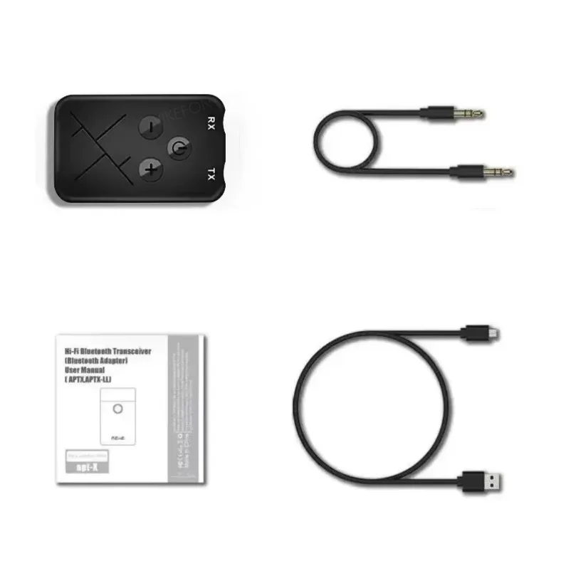2 in 1 Bluetooth Audio Receiver Transmitter Stereo APTX Wireless Receiver 3.5mm Aux Jack RCA Car Adapter for TV PC BT 5.0 4.2 bluetooth adapter bluetooth audio receiver bluetooth transceiver adapter audio adapter bluetooth aux adaptor