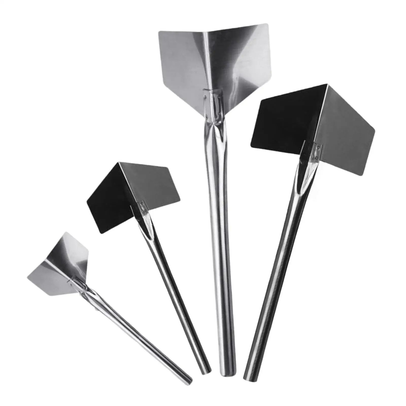 4x Stainless Steel Drywall Corner Tools 90 Degree Mudding Internal External drywall spatula drywall mud pan